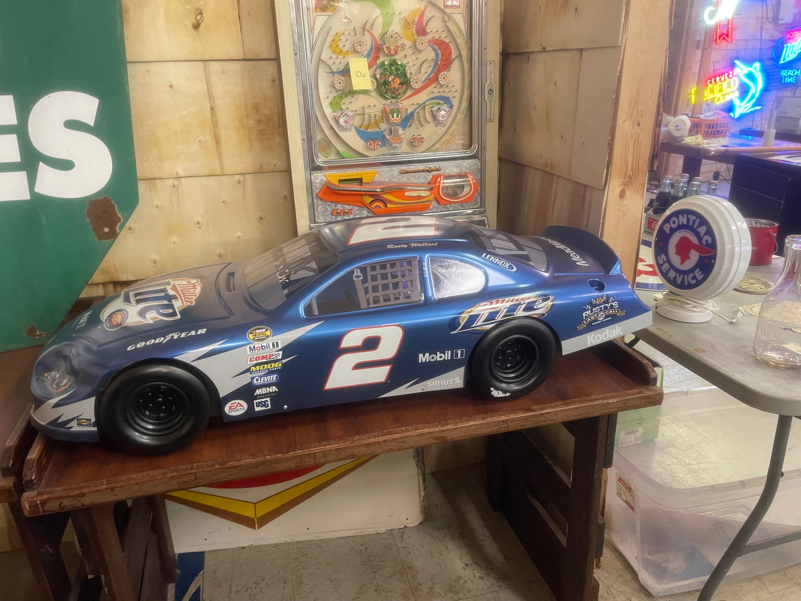 NASCAR Display #2 43" L x 12" H (1 of 1)