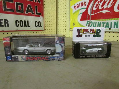 York Fair 2018 Limited Edition New Ray Pontiac 1:43 Diecast: York Fair 2018 Limited Edition New Ray Pontiac 1:43 Diecast