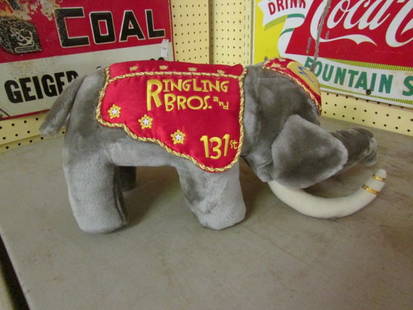 Ringling Bros. And Barnum And Bailey Stuffed Elephant: Ringling Bros. And Barnum And Bailey Stuffed Elephant