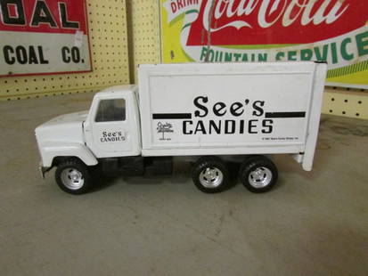 ERTL See's Candies Truck Pressed Steel: ERTL See's Candies Truck Pressed Steel