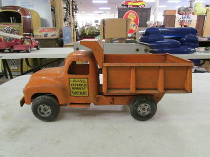 Buddy L "Dydraulic Highway Maintenance" Truck Pressed Steel: Buddy L "Dydraulic Highway Maintenance" Truck Pressed Steel