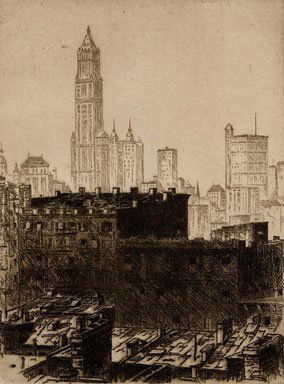 John Taylor Arms, Out Of My Window, 1916 (1 of 1)