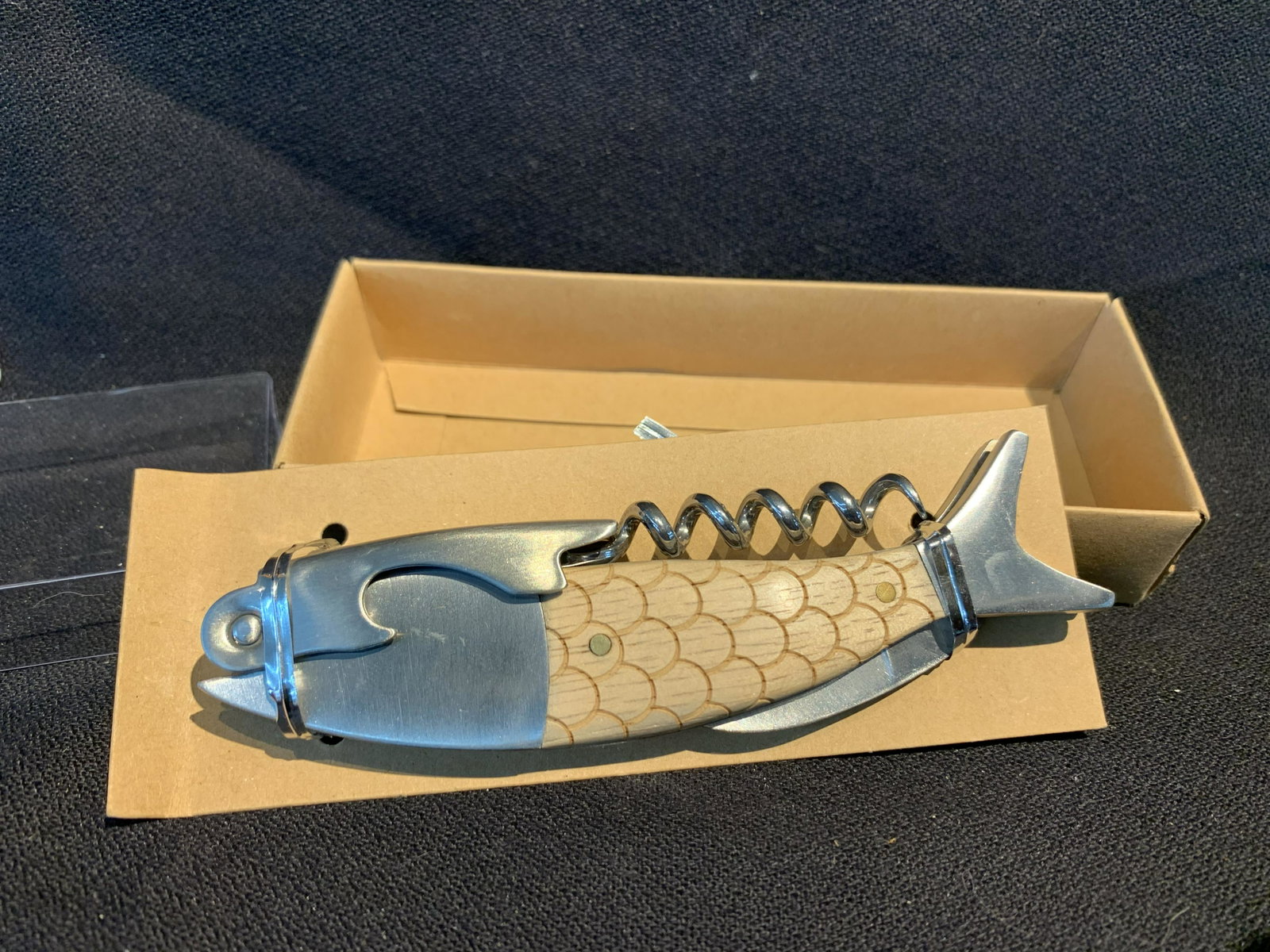 Fish Wine Opener NEW IN BOX: Fish Wine Opener NEW IN BOX