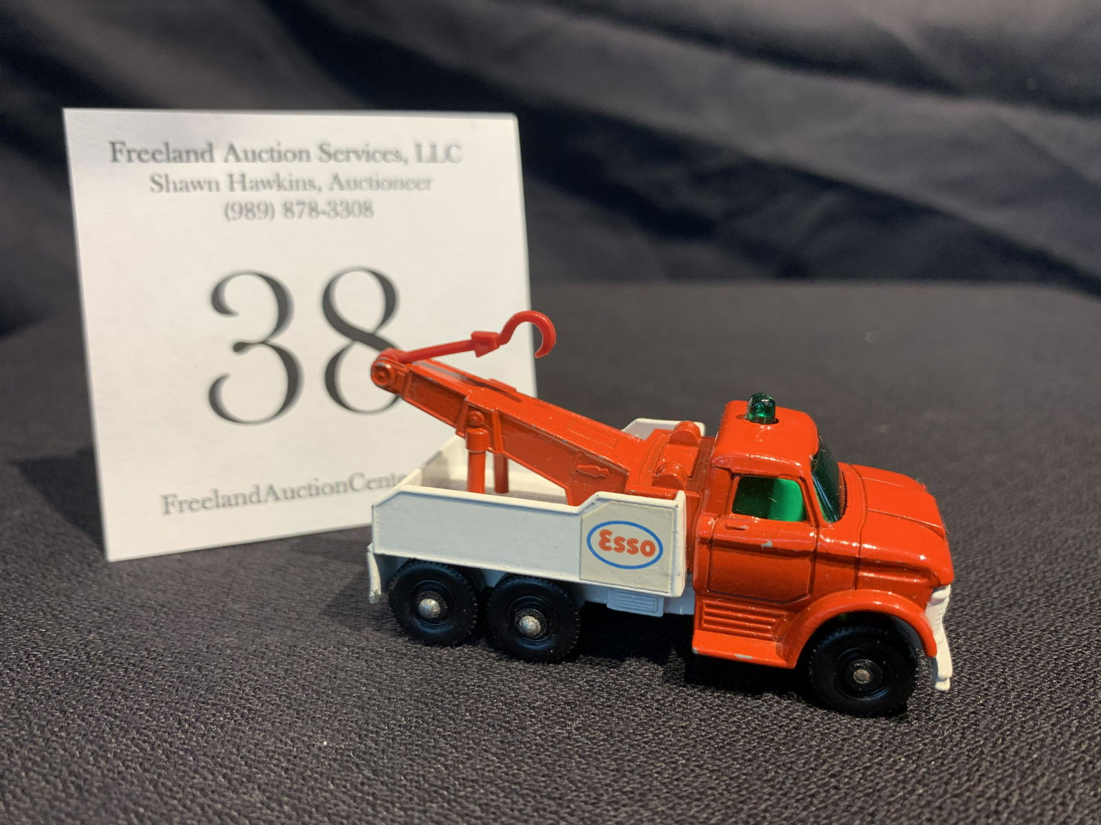 1968 ESSO Lesney Made in England MATCHBOX Series No 71: 1968 ESSO Lesney Made in England MATCHBOX Series No 71 Ford Heavy Wreck Truck