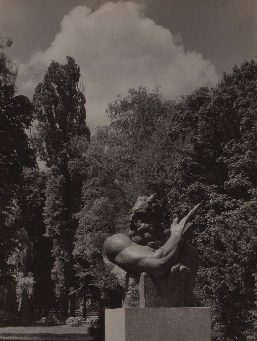 JOSEF SUDEK Mestrovic sculpture Neptune 1950s (1 of 4)