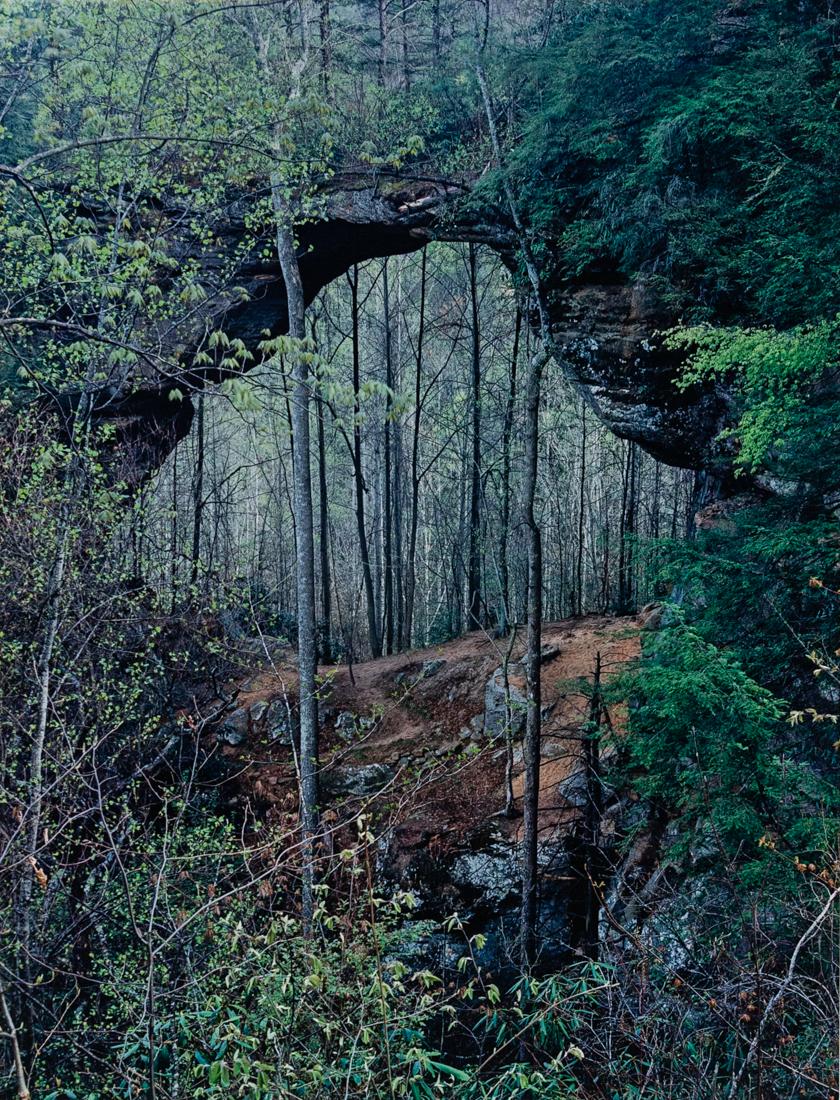 ELIOT PORTER Gray’s Arch KY 1968 beautiful color (1 of 3)