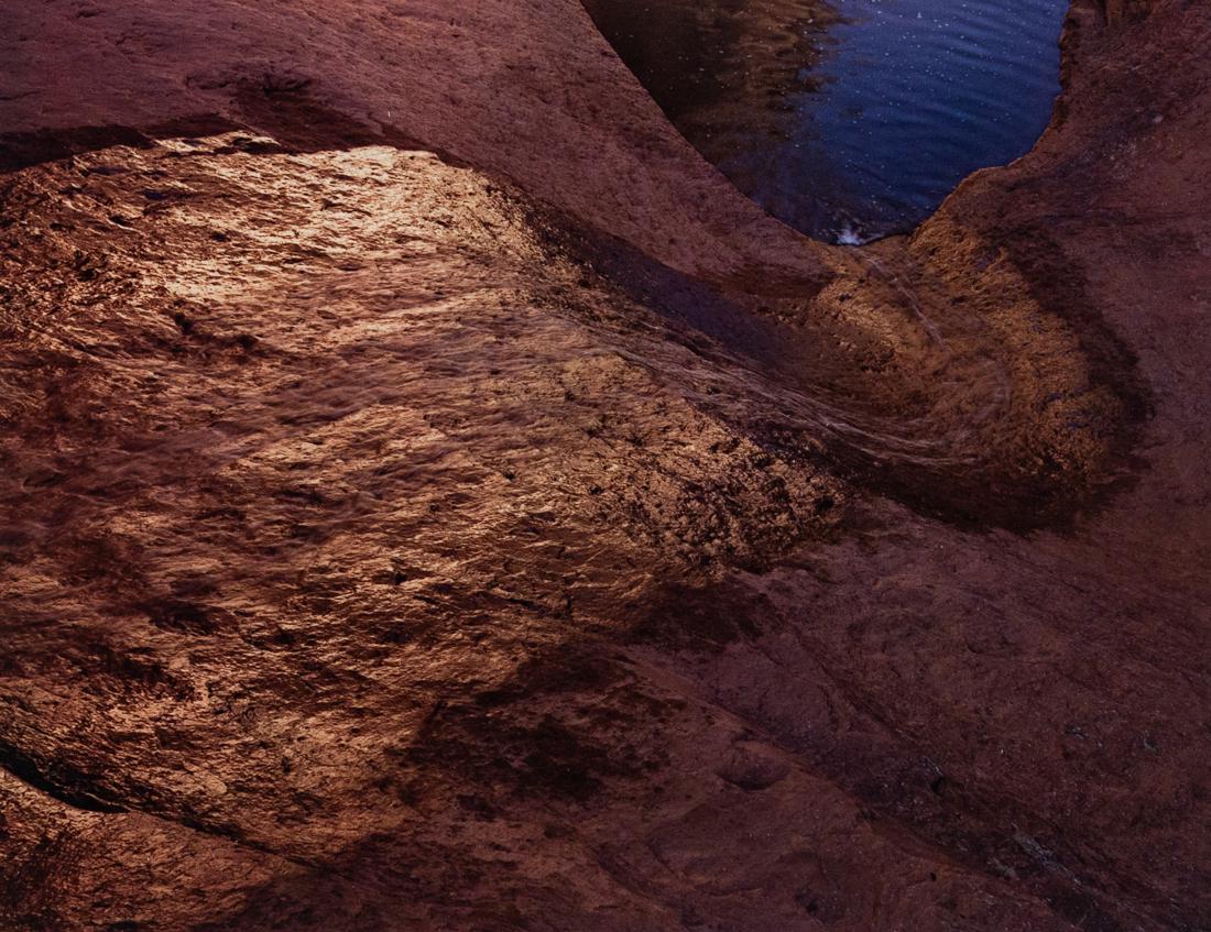 ELIOT PORTER Rock Waterslide 1965 Southwest Style (1 of 3)