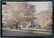 2 AUTOCHROMES Coastal Town & Flowered Trees 1910s - 6