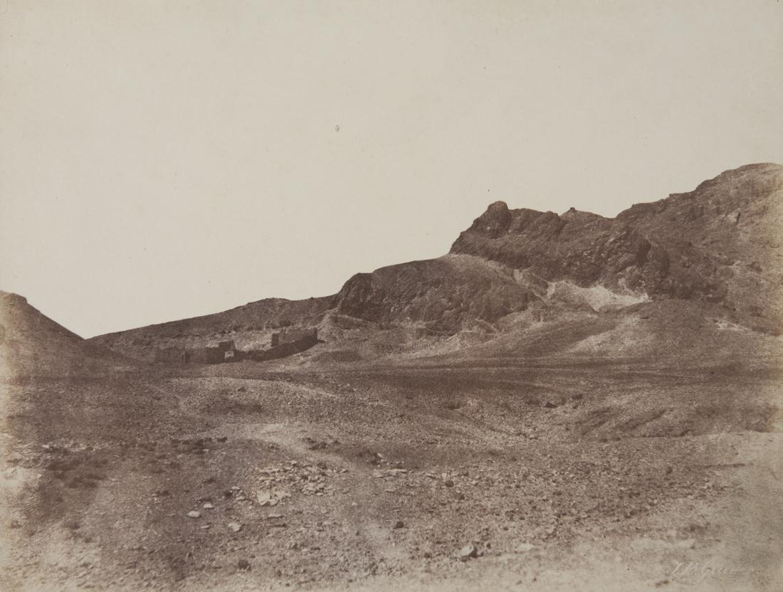 J.B. GREENE Mountains Near Thebes [Egypt] 1854 (1 of 3)