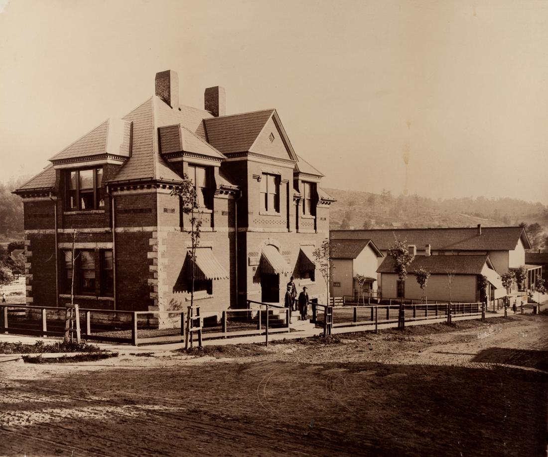 RARE MAMMOTH ALBUMEN PENNSYLVANIA MINING Co 1887 (1 of 3)
