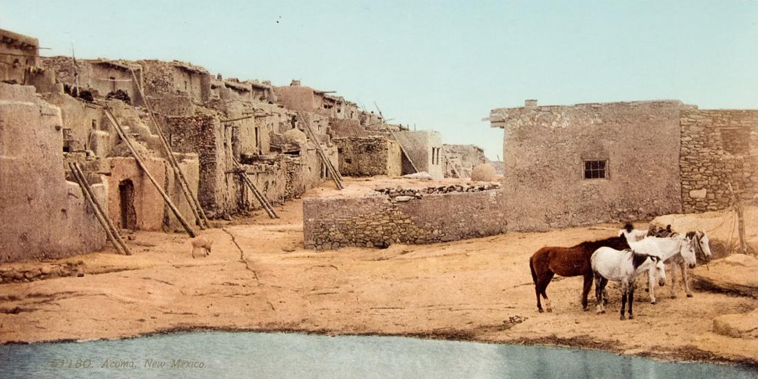 5 DECORATIVE accent prints SW INDIANS 1900 AZ NM (1 of 10)