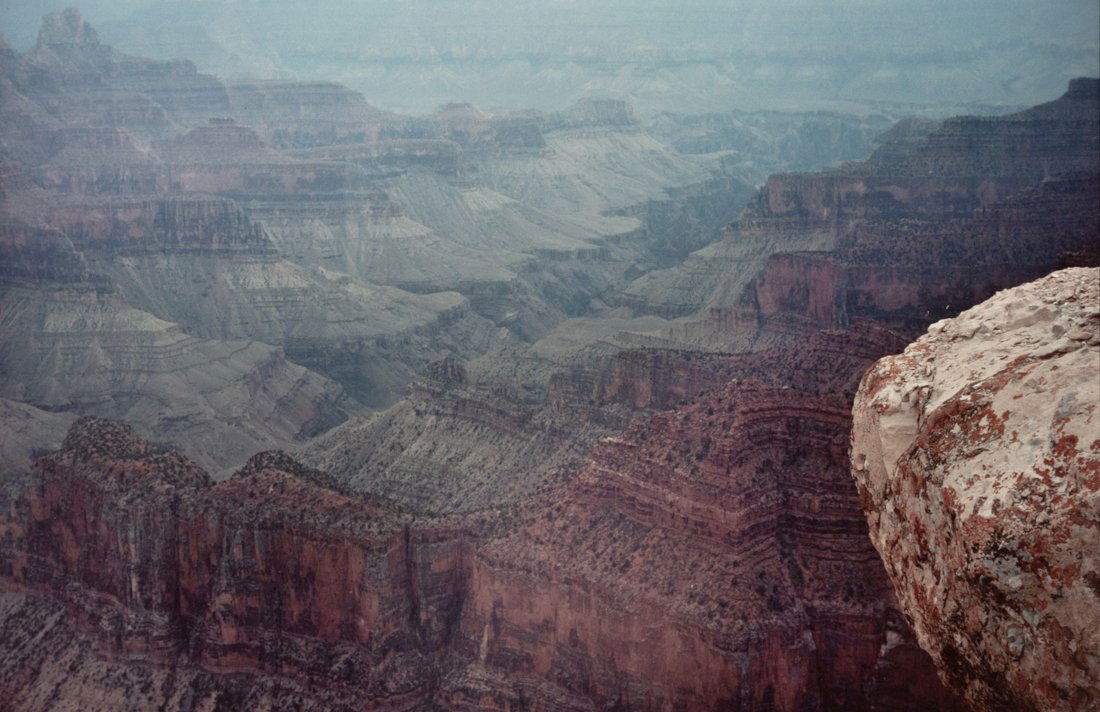 PAUL CAPONIGRO GRAND CANYON ARIZONA color 1976 (1 of 3)