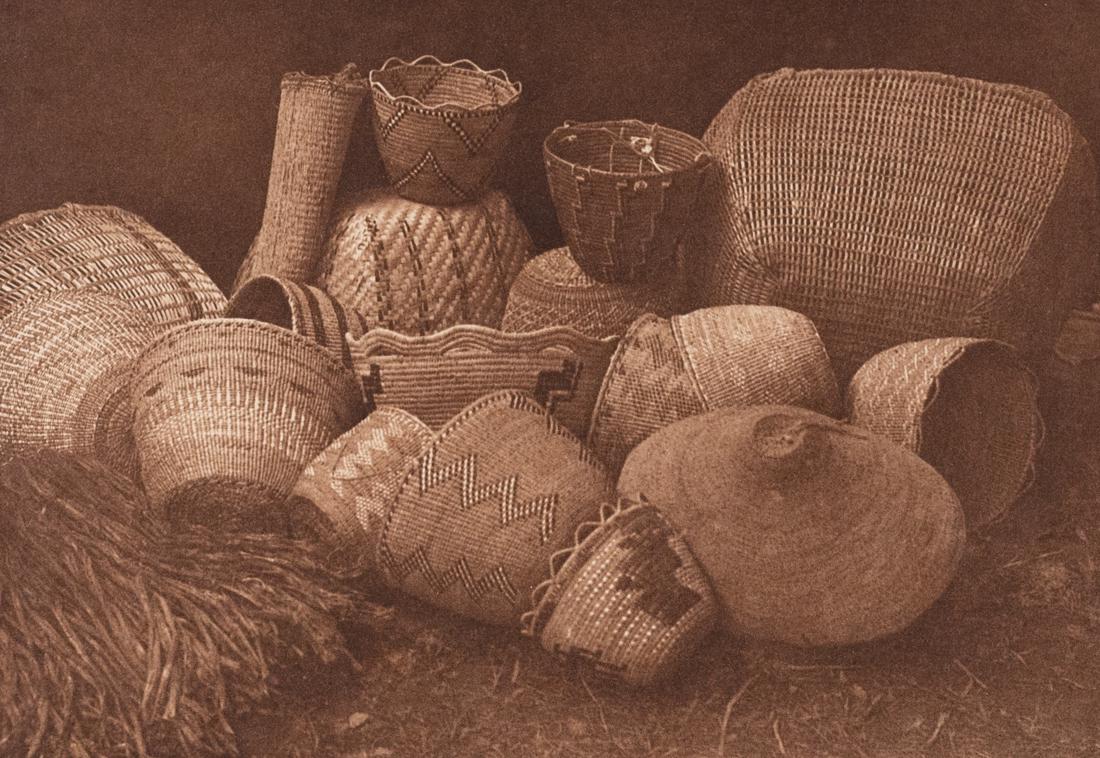 2 EDWARD CURTIS Quinalt Woman Baskets NW Coast (1 of 6)