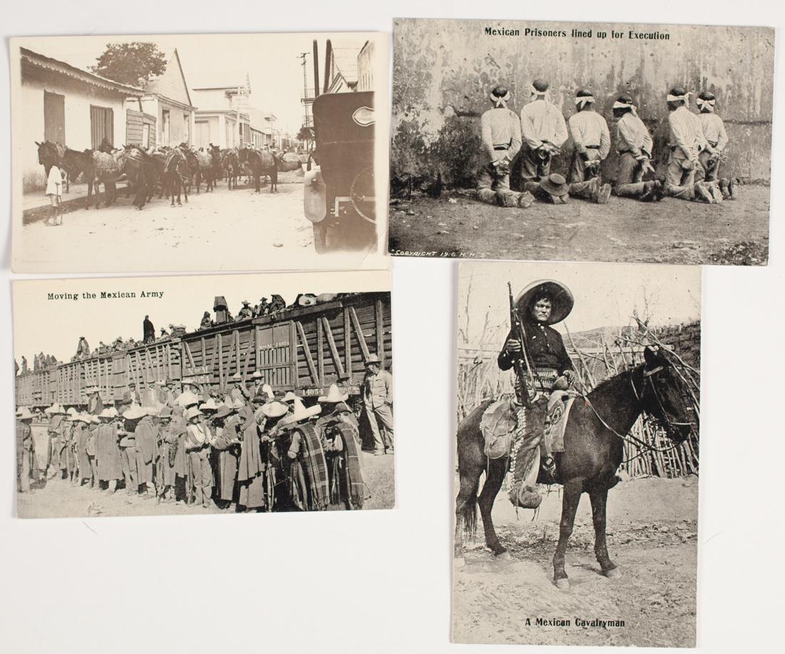 4 PANCHO VILLA WAR GSP photo postcards 1916 (1 of 2)