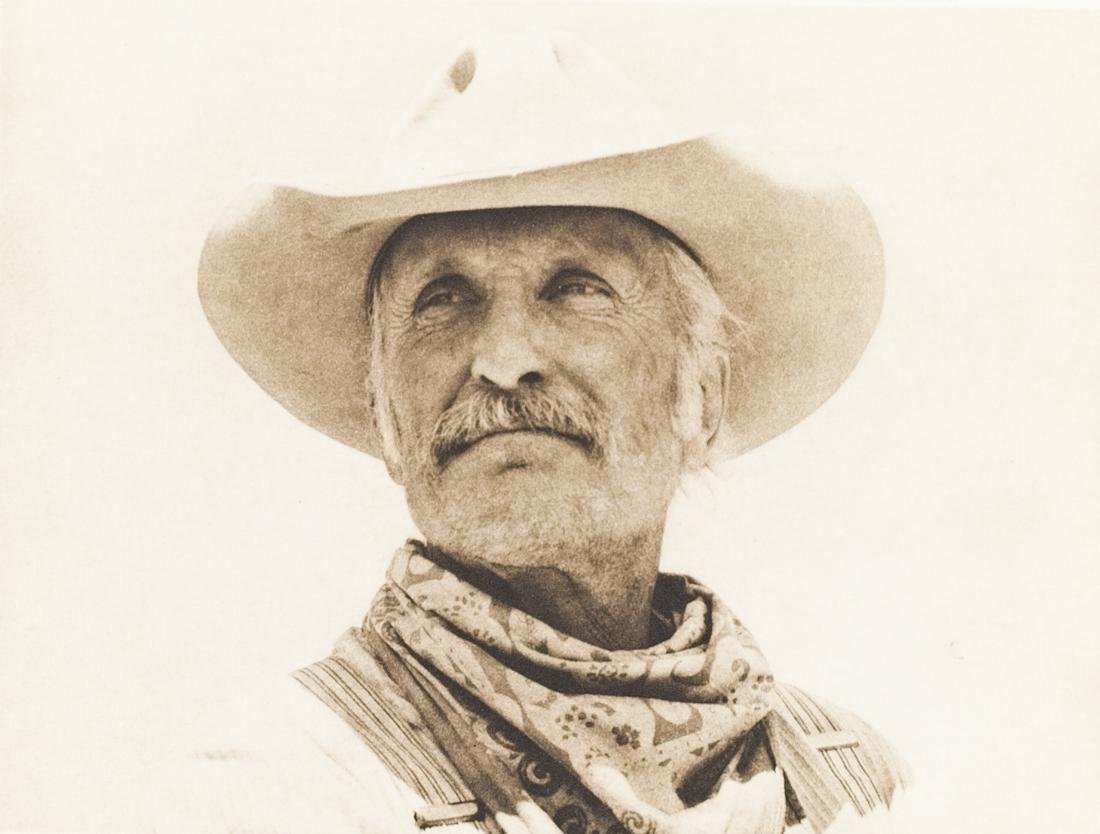 BILL WITTLIFF LTD ED 2 PHOTOGRAPHS LONESOME DOVE: WILLIAM WITTLIFF A Book of Photographs from Lonesome Dove, Ed 224/250 (224 numbered 26 lettered) copies in Green Slipcase, 1/4 leather, Signed By the artist. With two original photogravures 6.9x9.25" 