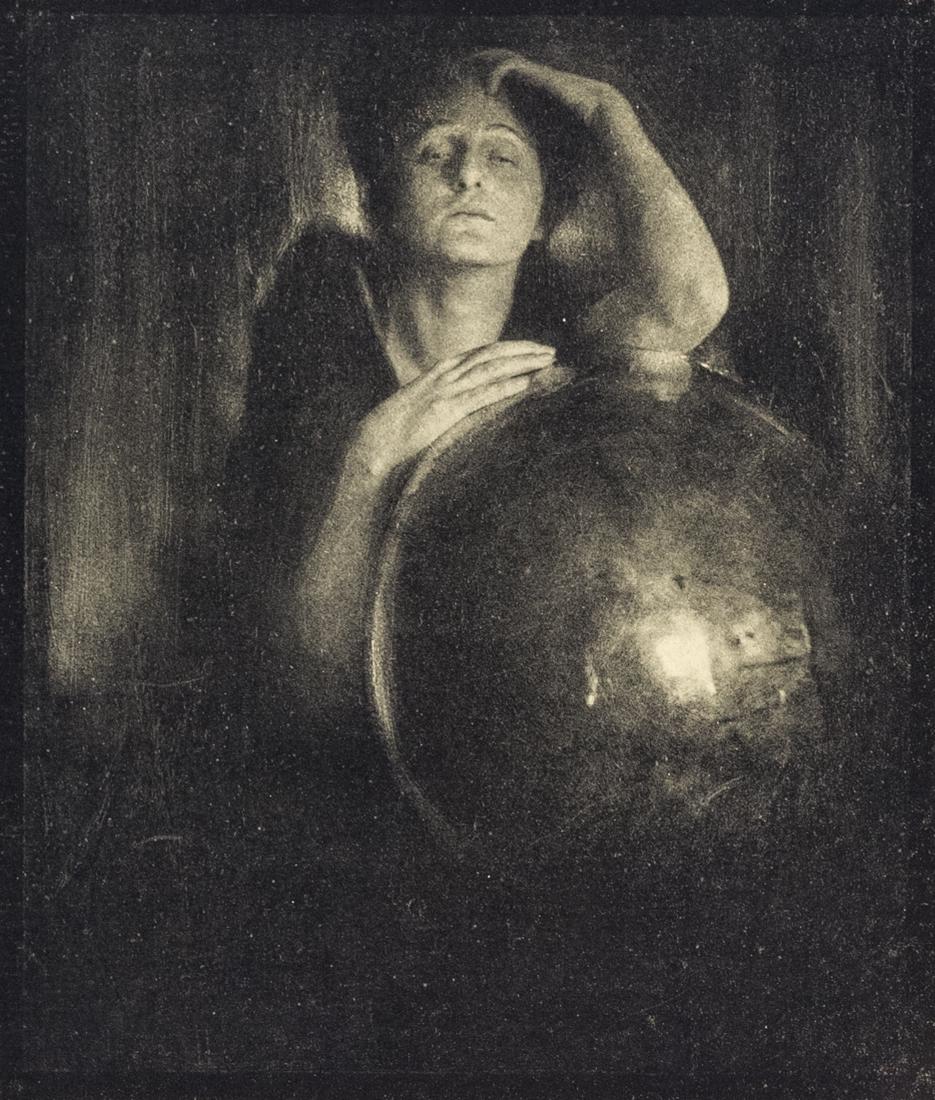 EDWARD STEICHEN The Brass Bowl Camera Work: EDWARD J STEICHEN The Brass Bowl 1906 Camera Work Vol. XIV Halftone Print 7.25x6". ASG# EJS/1349 Edward Steichen (1879-1983) along with Alfred Stieglitz led an aesthetic revolution that helped shift p