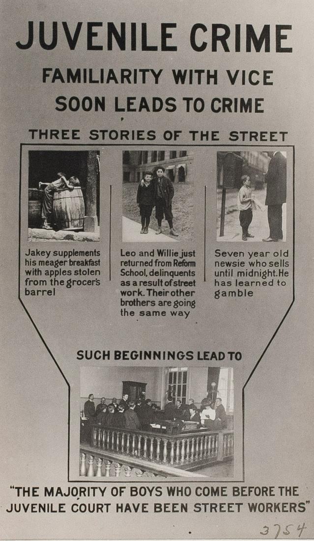 LEWIS HINE Juvenile Crime Vintage print (1 of 3)