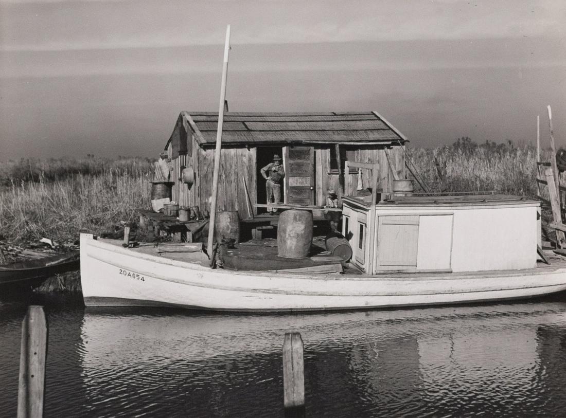 MARION POST WOLCOTT Trappers Louisiana 1941 FSA (1 of 3)