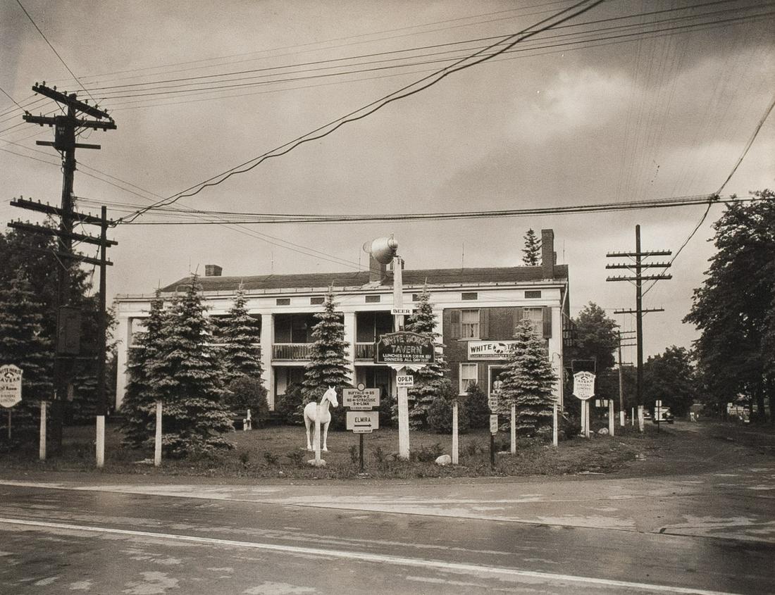 BERENICE ABBOTT White Horse Tavern 1935 vintage (1 of 3)