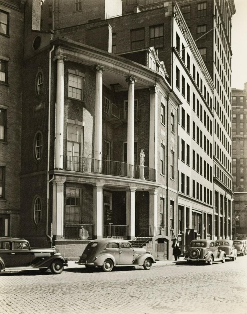 BERENICE ABBOTT Church on the Battery 1937 (1 of 3)