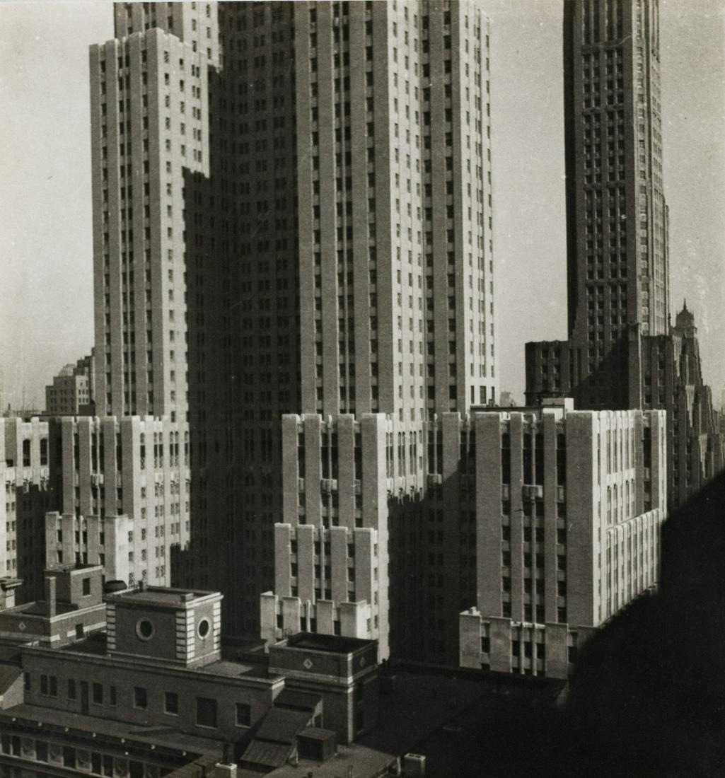 MARC REAL Modernist Architectural View NY 1930 (1 of 3)