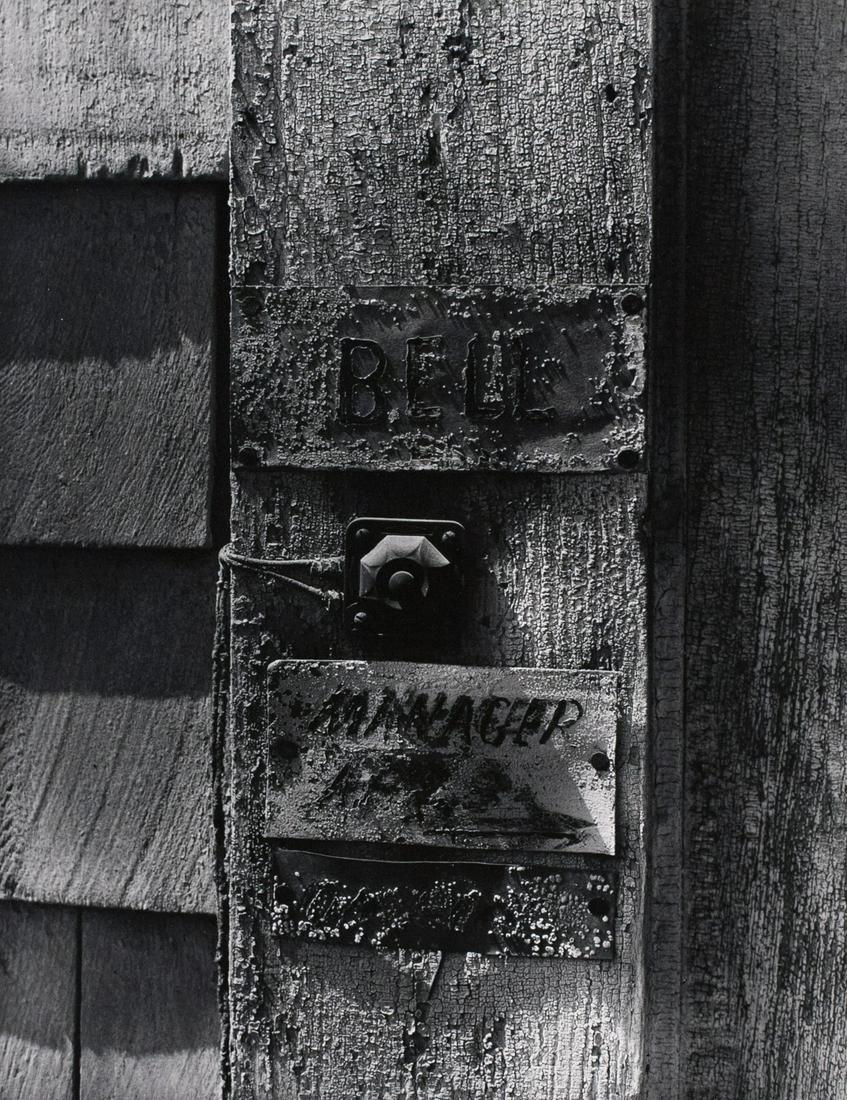 CLARENCE JOHN LAUGHLIN Manager for Shadows 1977 (1 of 3)