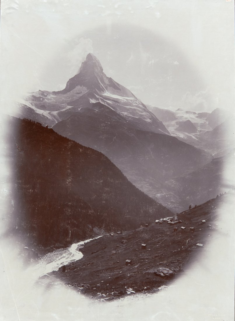 2 VIEWS Glorious Matterhorn 1880s (1 of 6)