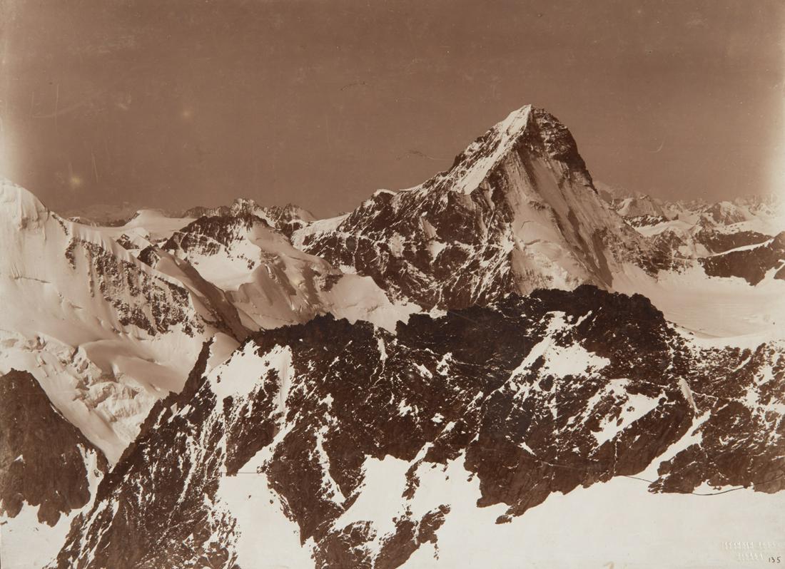 2 VIEWS Pennini Alps Dent Blanche 1880s (1 of 6)
