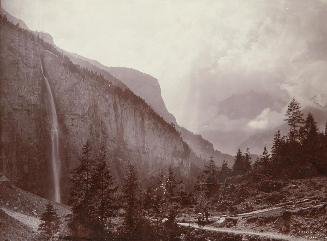 SHRECKHORN & Kandersteg Falls Yosemite like 1880s (1 of 6)