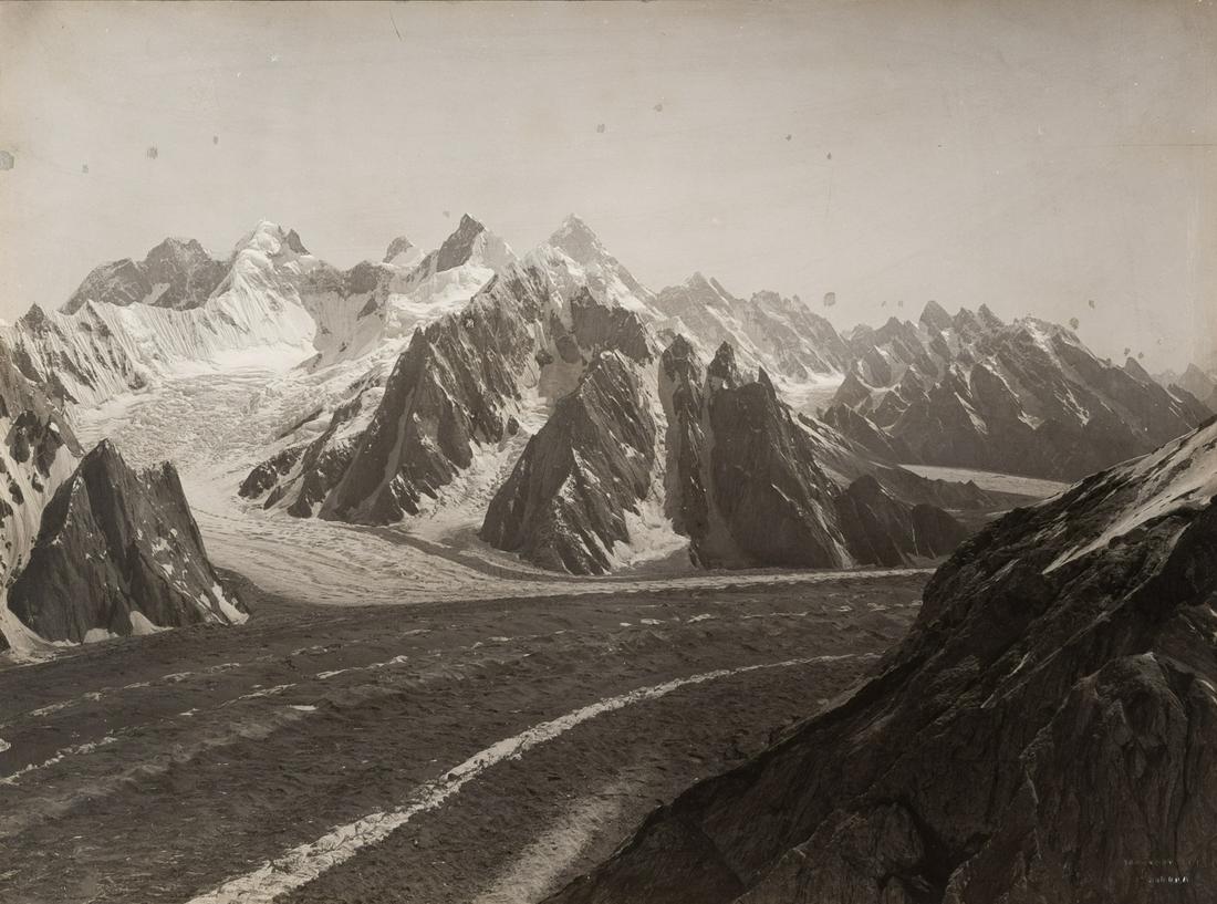 KARAKORAM South Wall of Baltoro Glacier 1909 (1 of 3)
