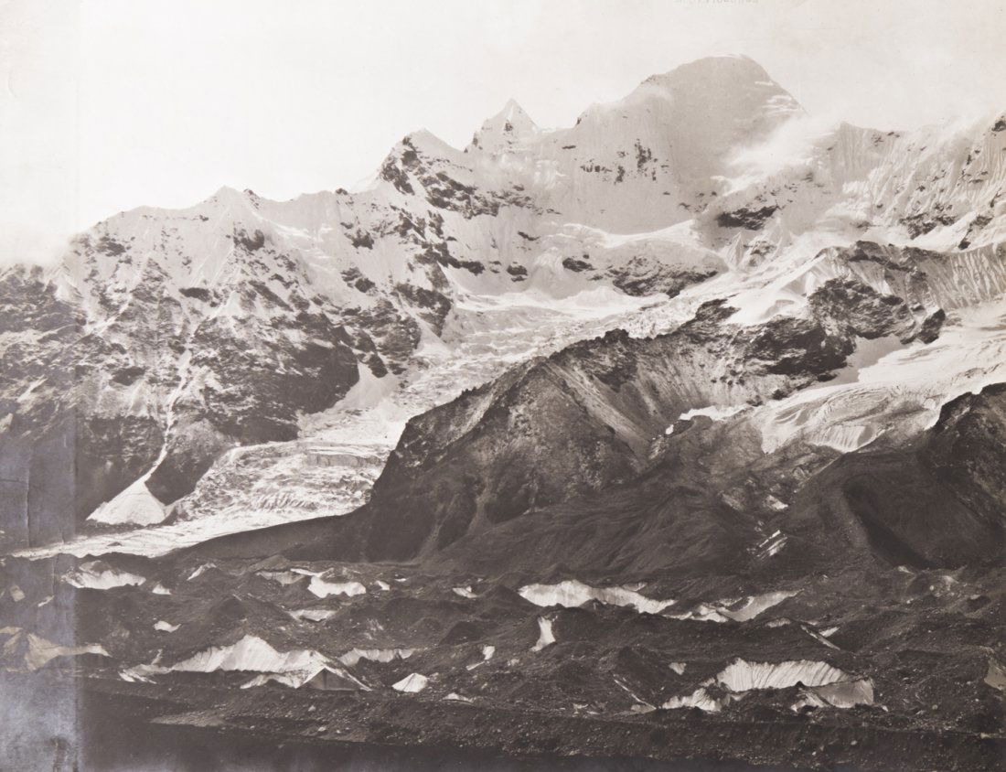 4 PANEL PANORAMA Siniolchu & Kangchenjunga 1899 (1 of 14)
