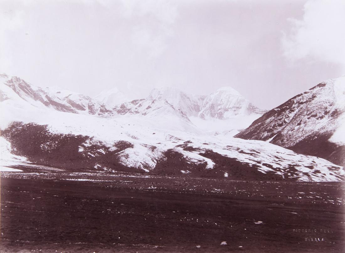2 VIEWS HIMALAYAS Lungma Valley Lhonak 1899 (1 of 6)