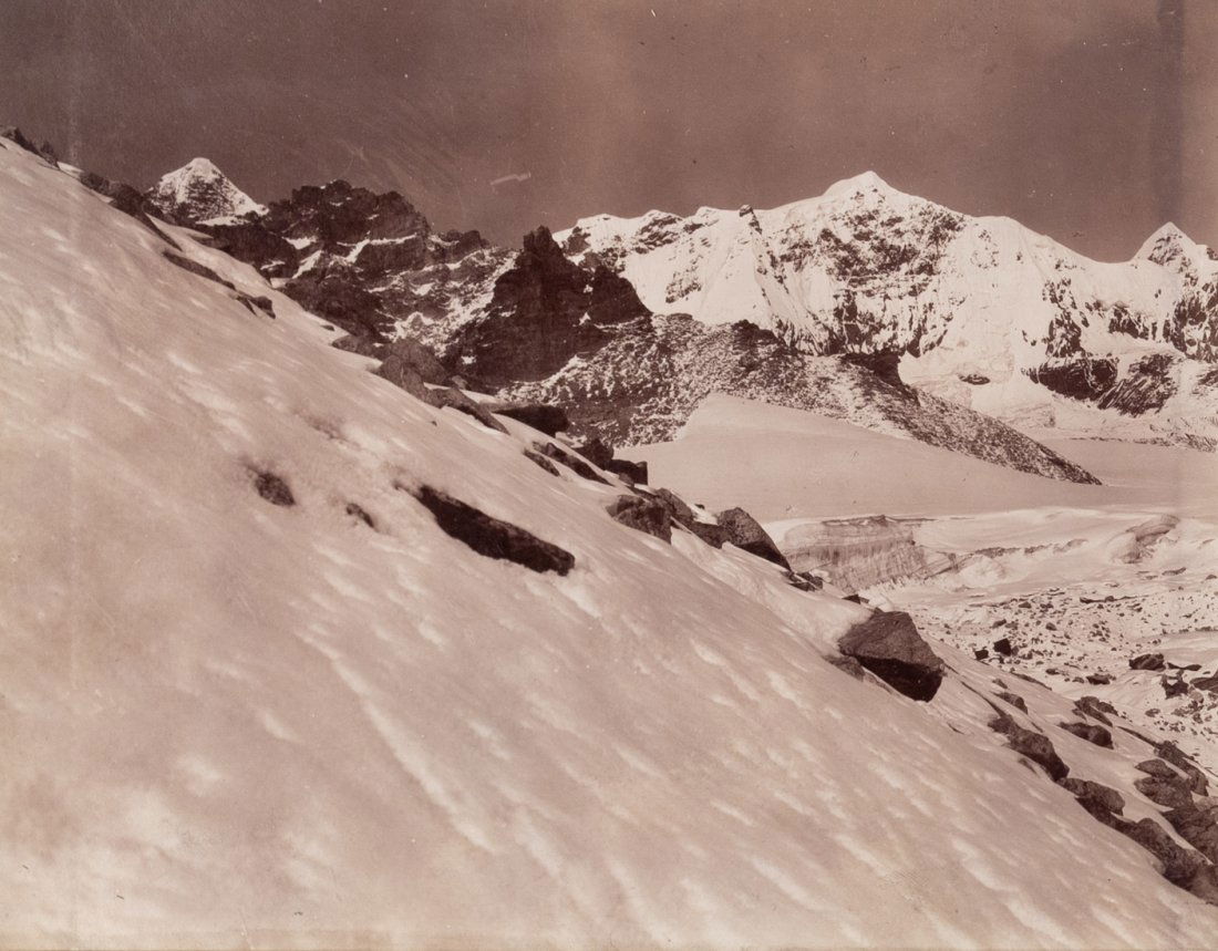 3 PANEL HIMALAYAS Panorama Tibetan Frontier 1899 (1 of 11)