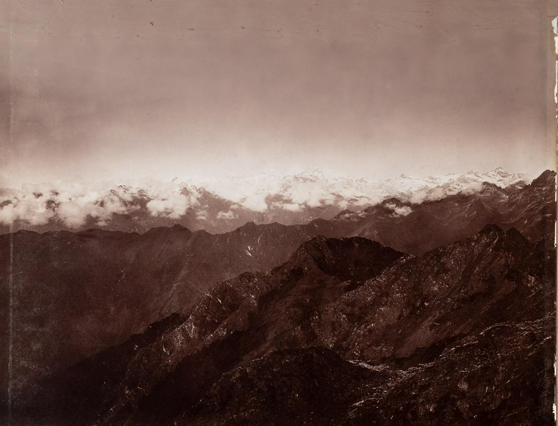 4 PANEL PANORAMA Everest Kangchenjunga 1899 (1 of 14)