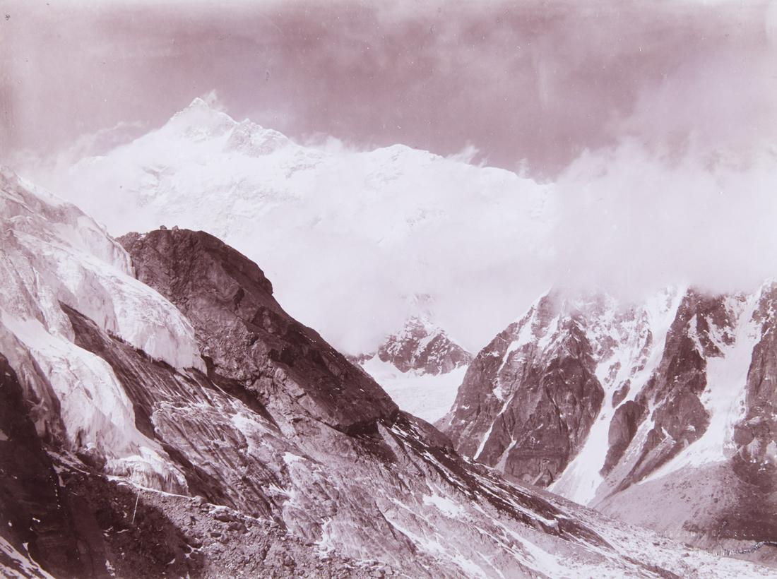 HIMALAYAS Kangchenjunga from Guicha La 5000 meters 1899 (1 of 3)