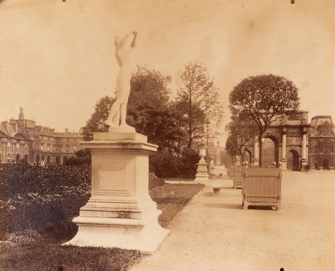 EUGENE ATGET Tuileries Gardens Statues 1907 (1 of 3)
