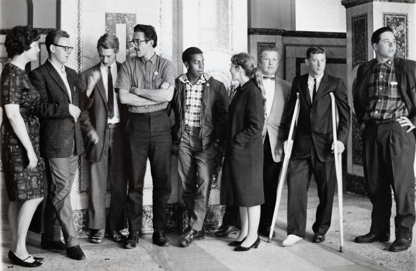 Group of Atomic Tests Protesters 1962 (1 of 3)