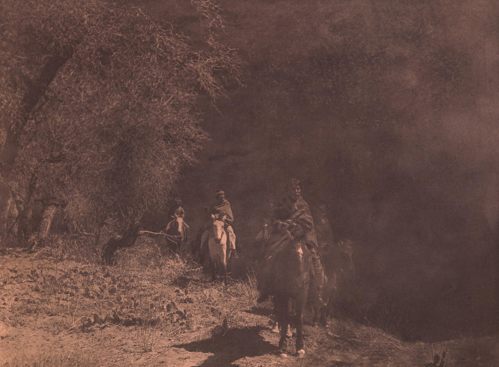 Plate 37 OUT OF THE DARKNESS Unique Copper Plate (1 of 2)