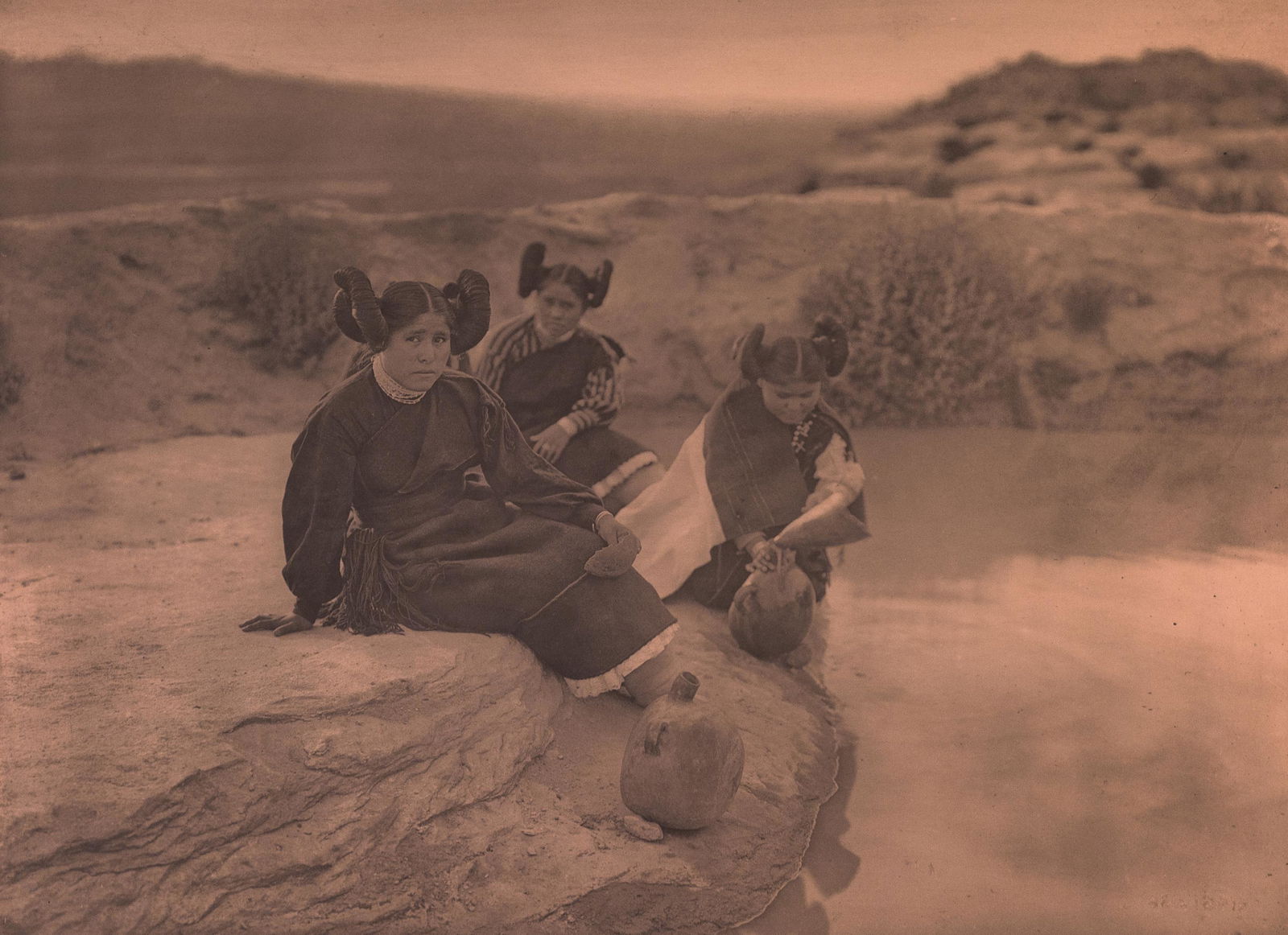 EVENING IN HOPI LAND Copper Plate (1 of 2)