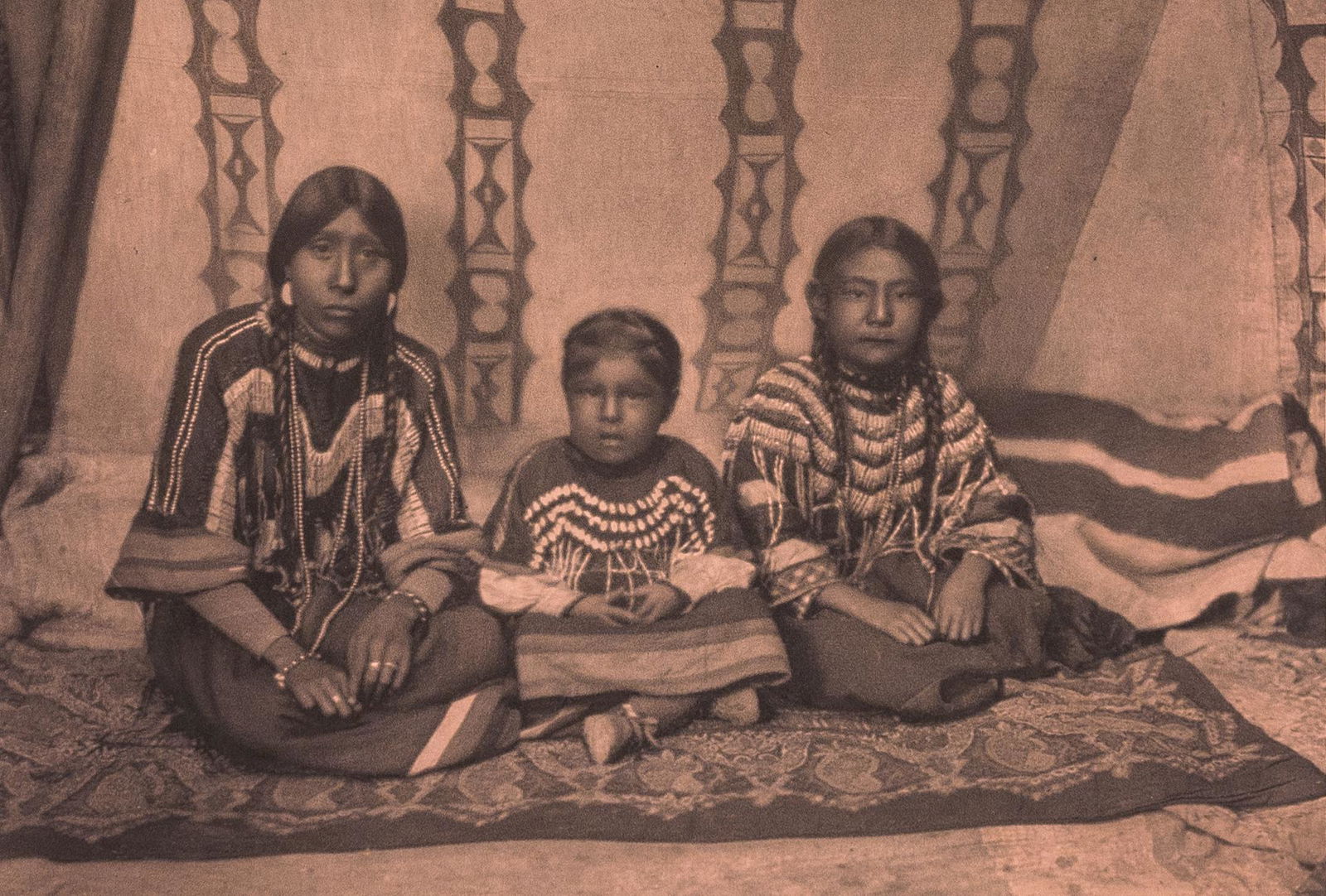 IN THE LODGE PIEGAN 1909 Copper Plate (1 of 2)