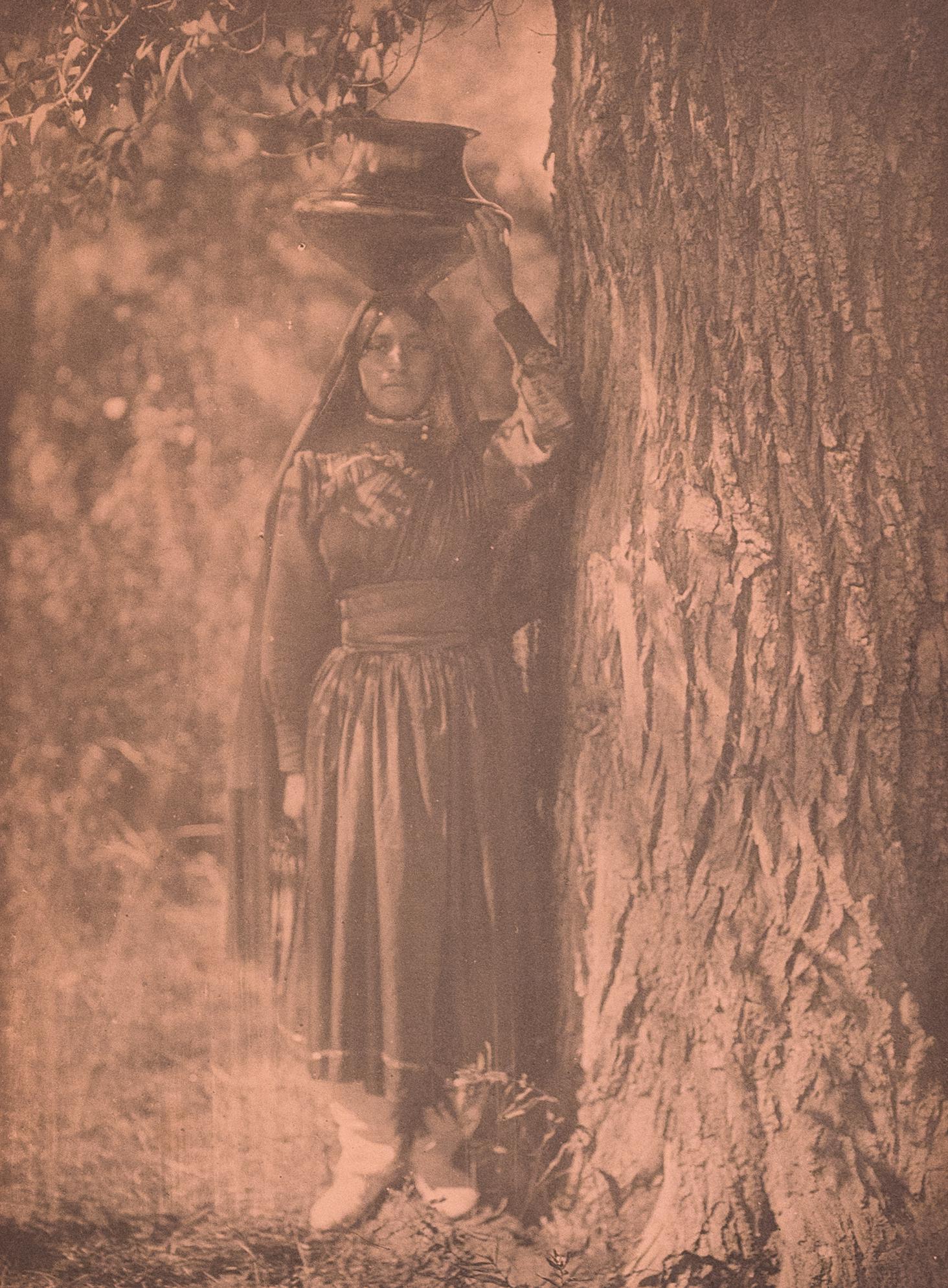 IN THE FOREST TAOS 1925 Unique Copper Plate (1 of 2)