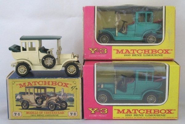 models of yesteryear 1910 benz limousine