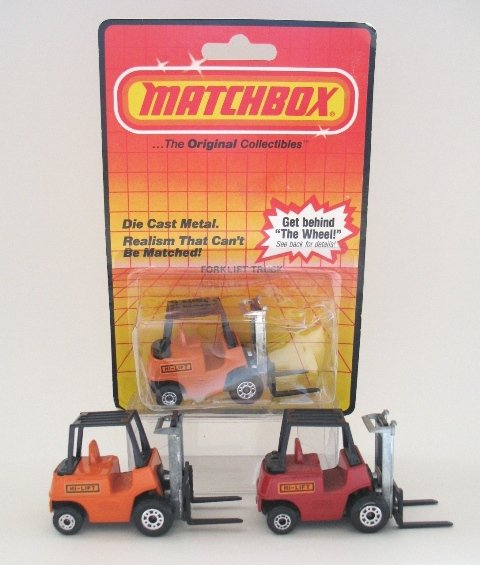3x Matchbox Superfast 15b Forklift HI-LIFT