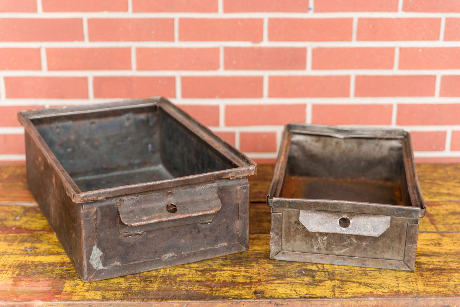 Lot of 2 Industrial Bins (1 of 2)
