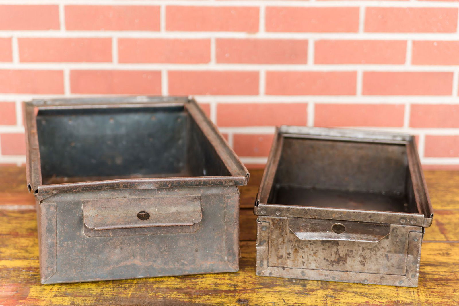 Lot of 2 Industrial Bins (1 of 2)