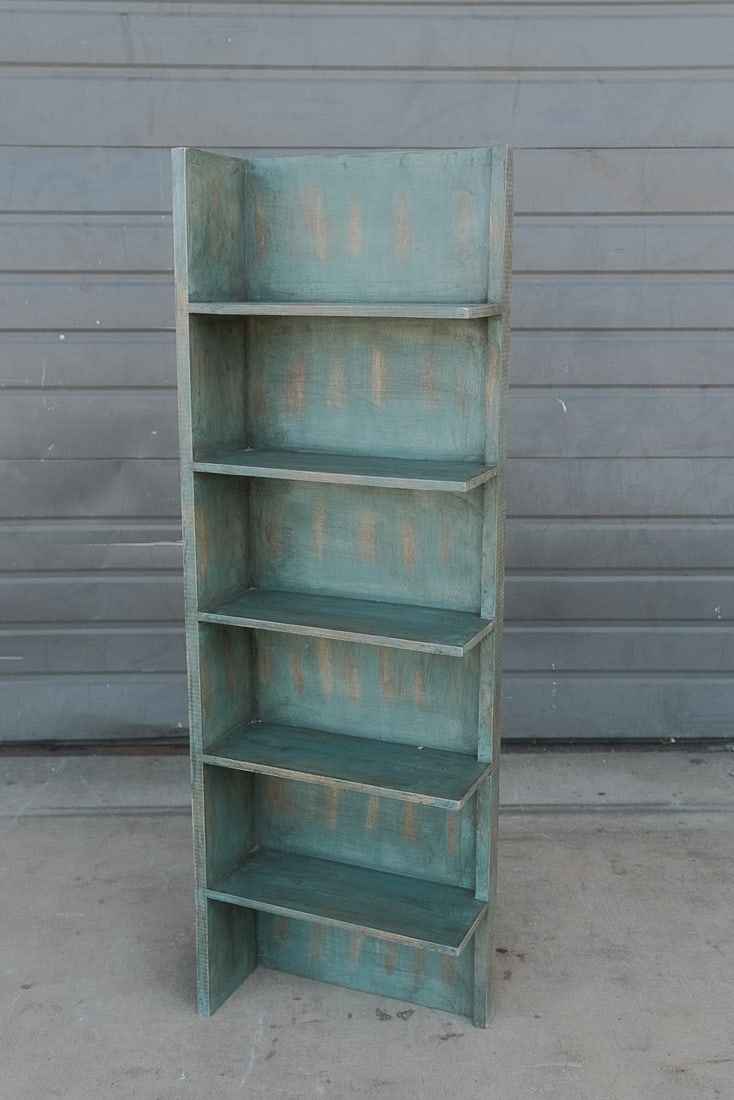 Five Tier Wooden Shelf (1 of 4)