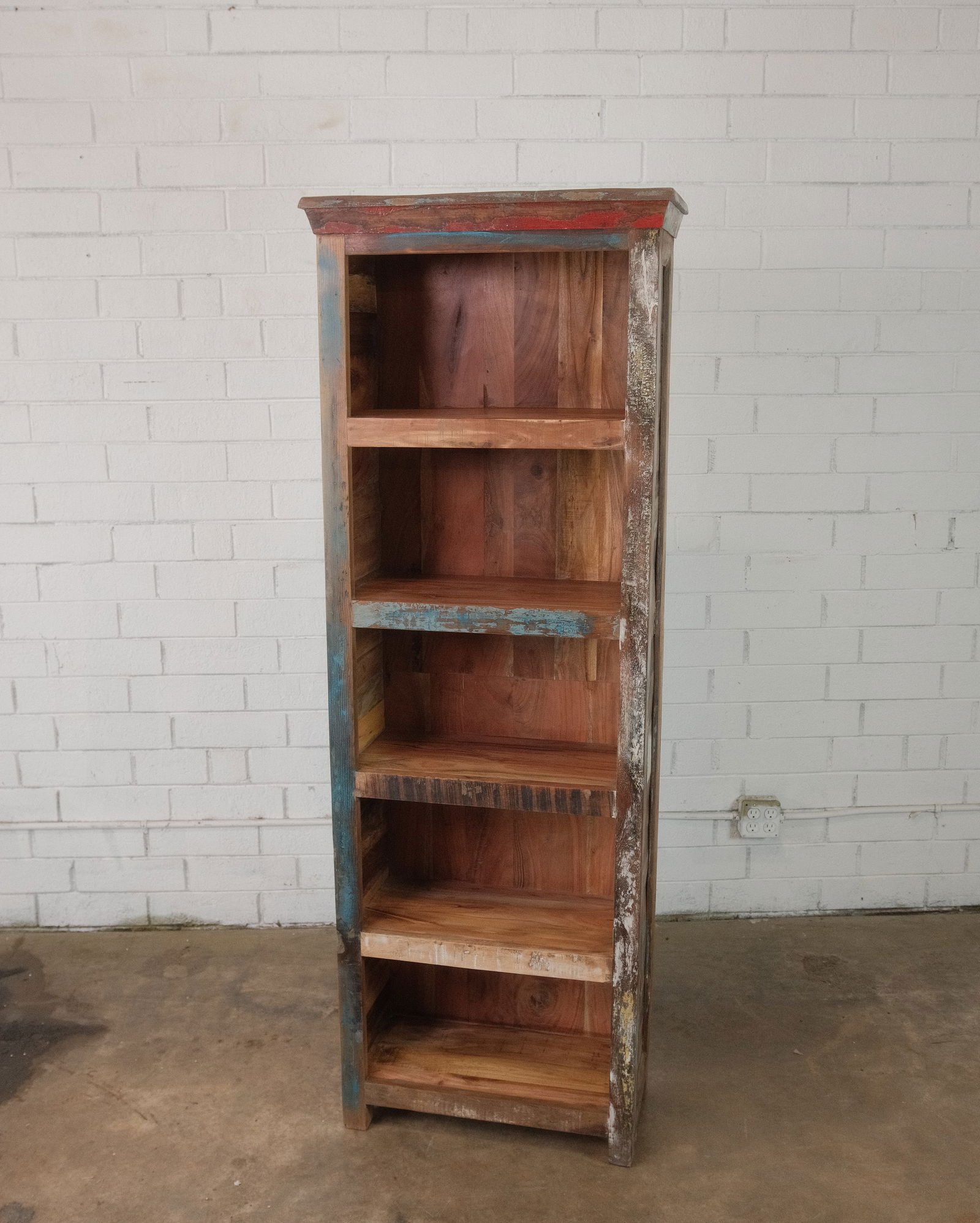 Boat Wood Style Shelving Unit (1 of 5)