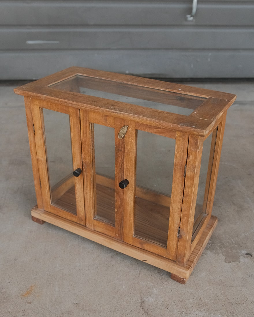 Vintage Wooden Apothecary Scale Box (1 of 3)