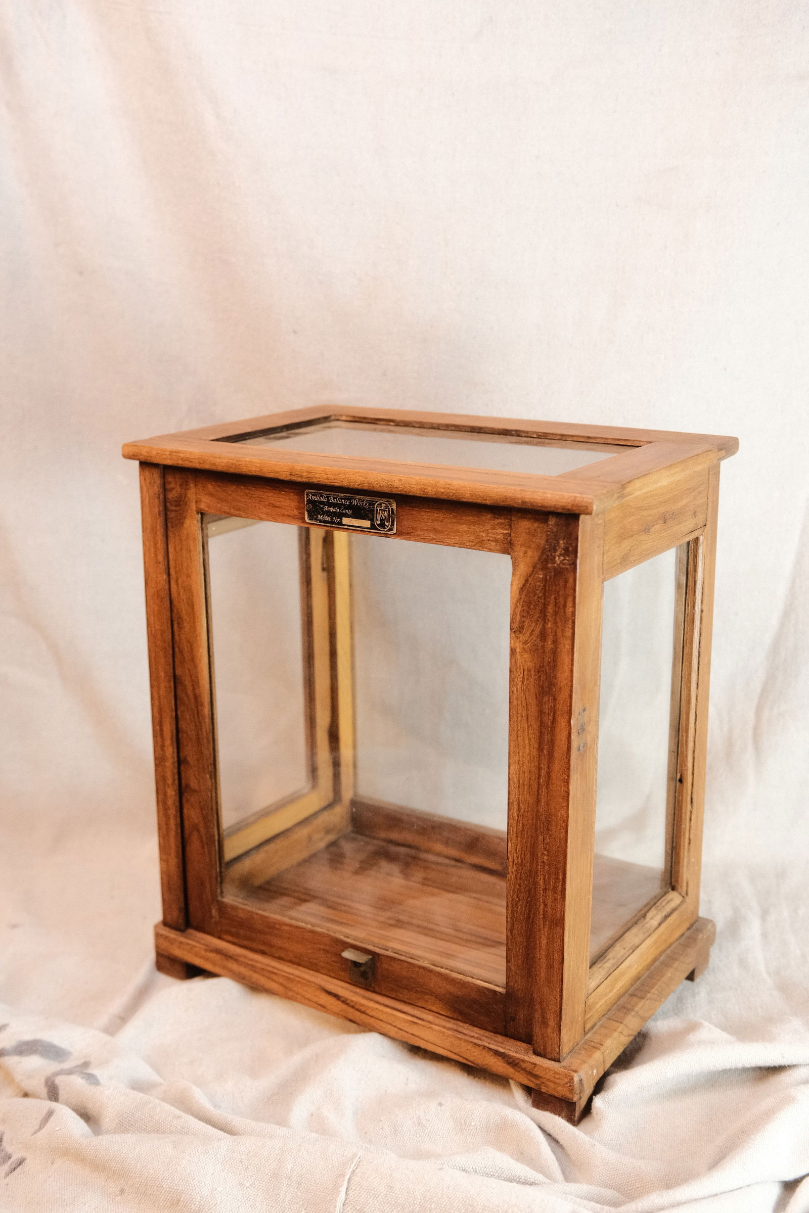 Vintage Wooden Apothecary Scale Box (1 of 5)