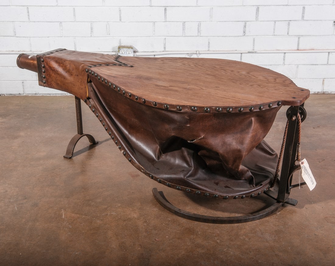 Oversized "Fire Bellow" Accent or Coffee Table (1 of 6)